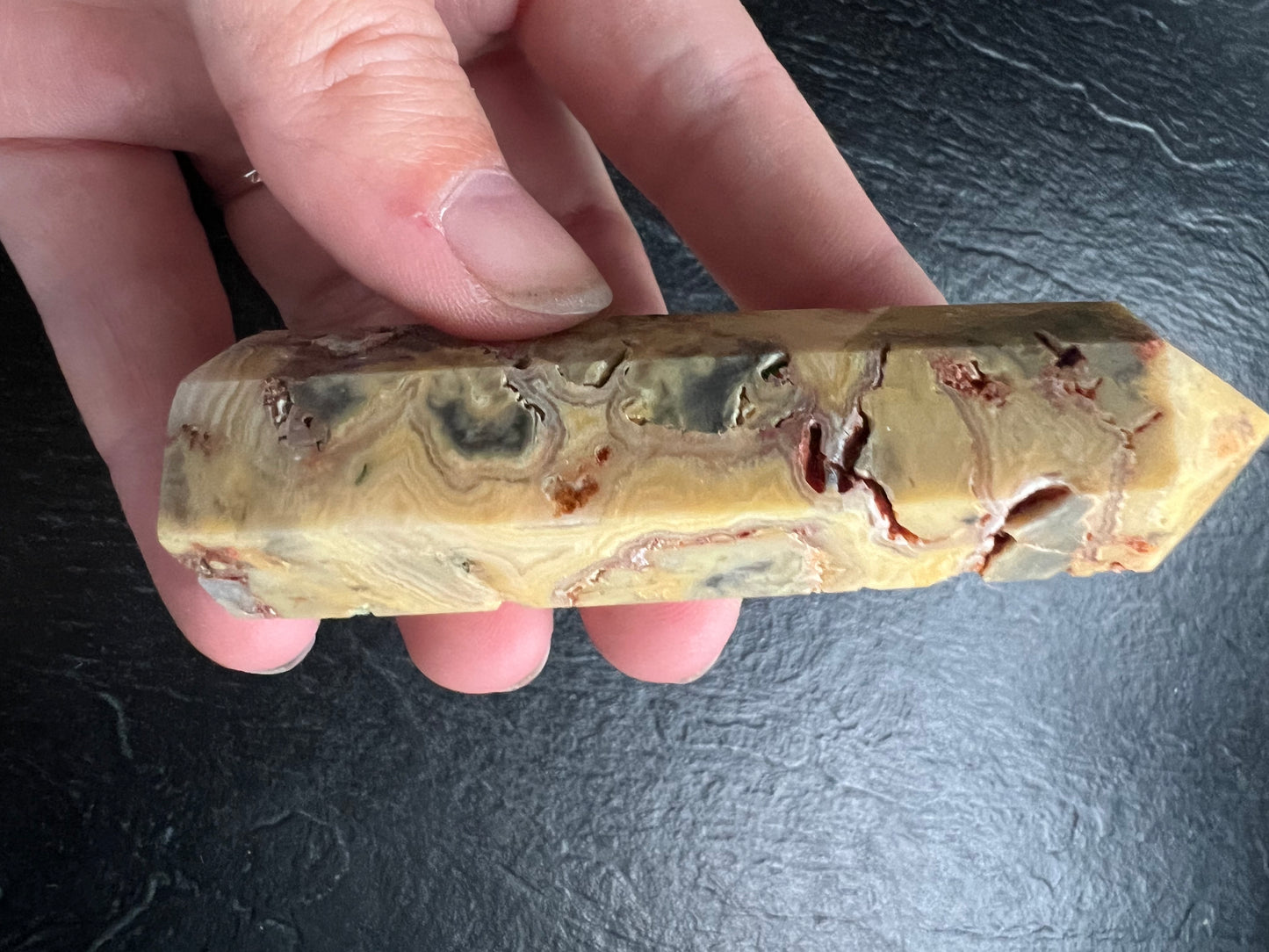 Crazy Lace Agate Point