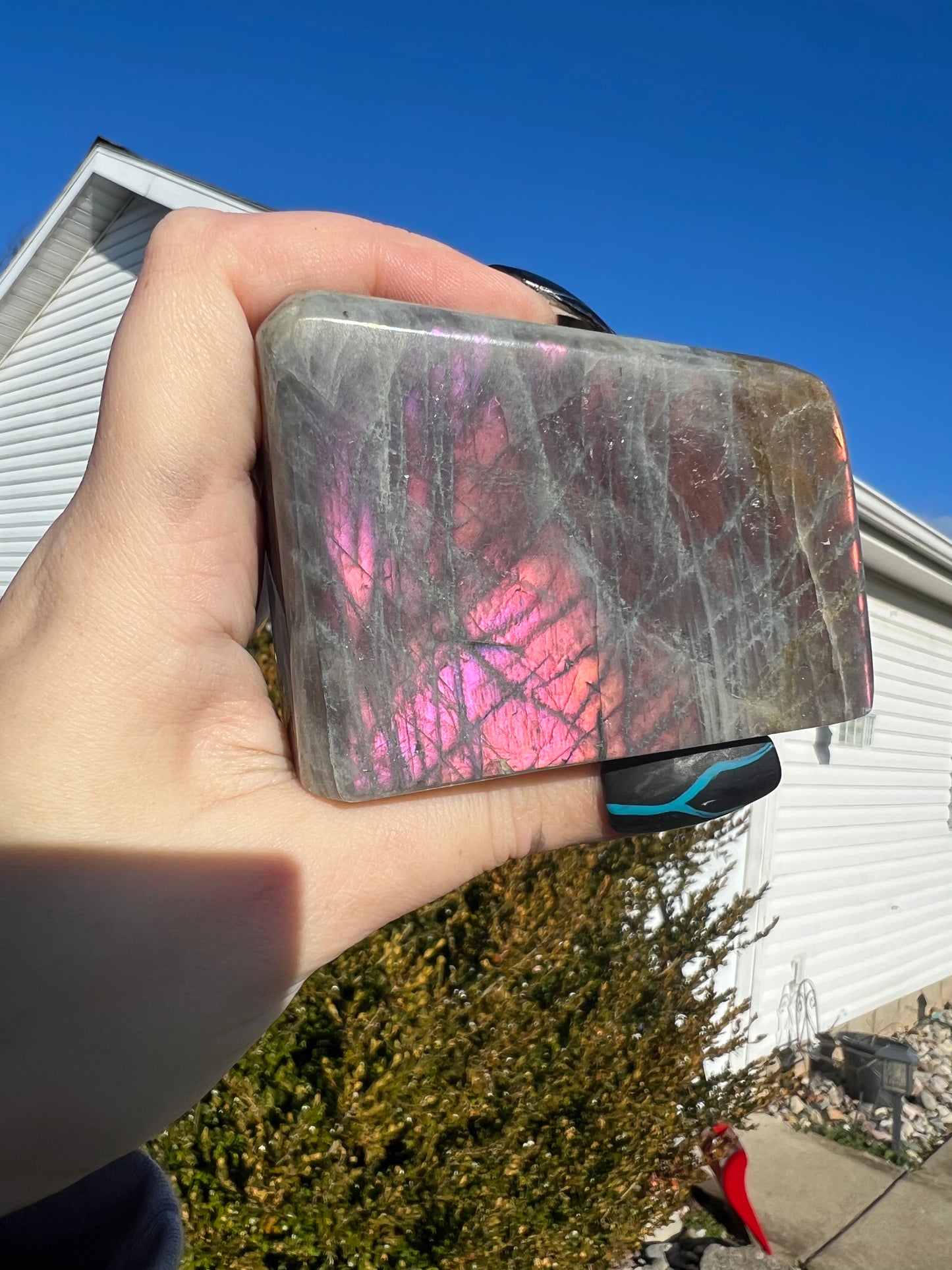 Pink/Purple/Sunset Labradorite Freeform