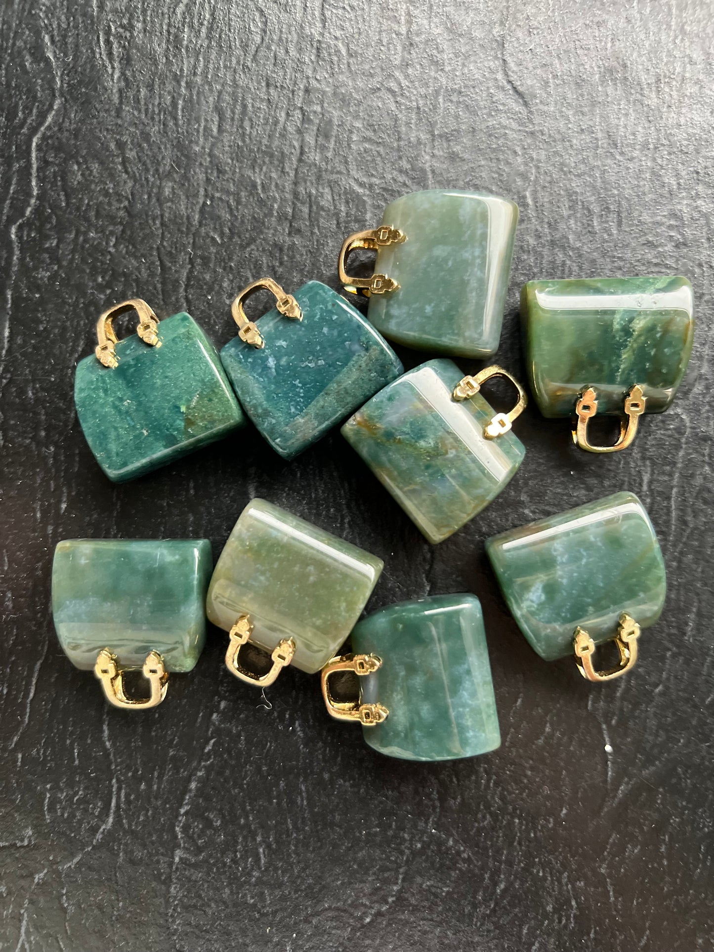 Ocean Jasper Purse