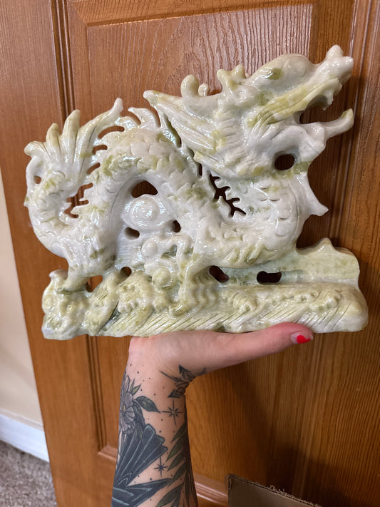 Huge Jade Dragon