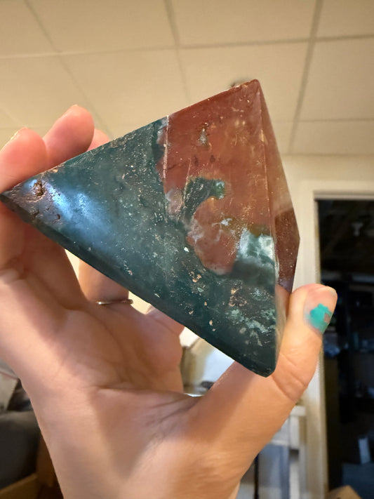 Ocean Jasper Pyramid