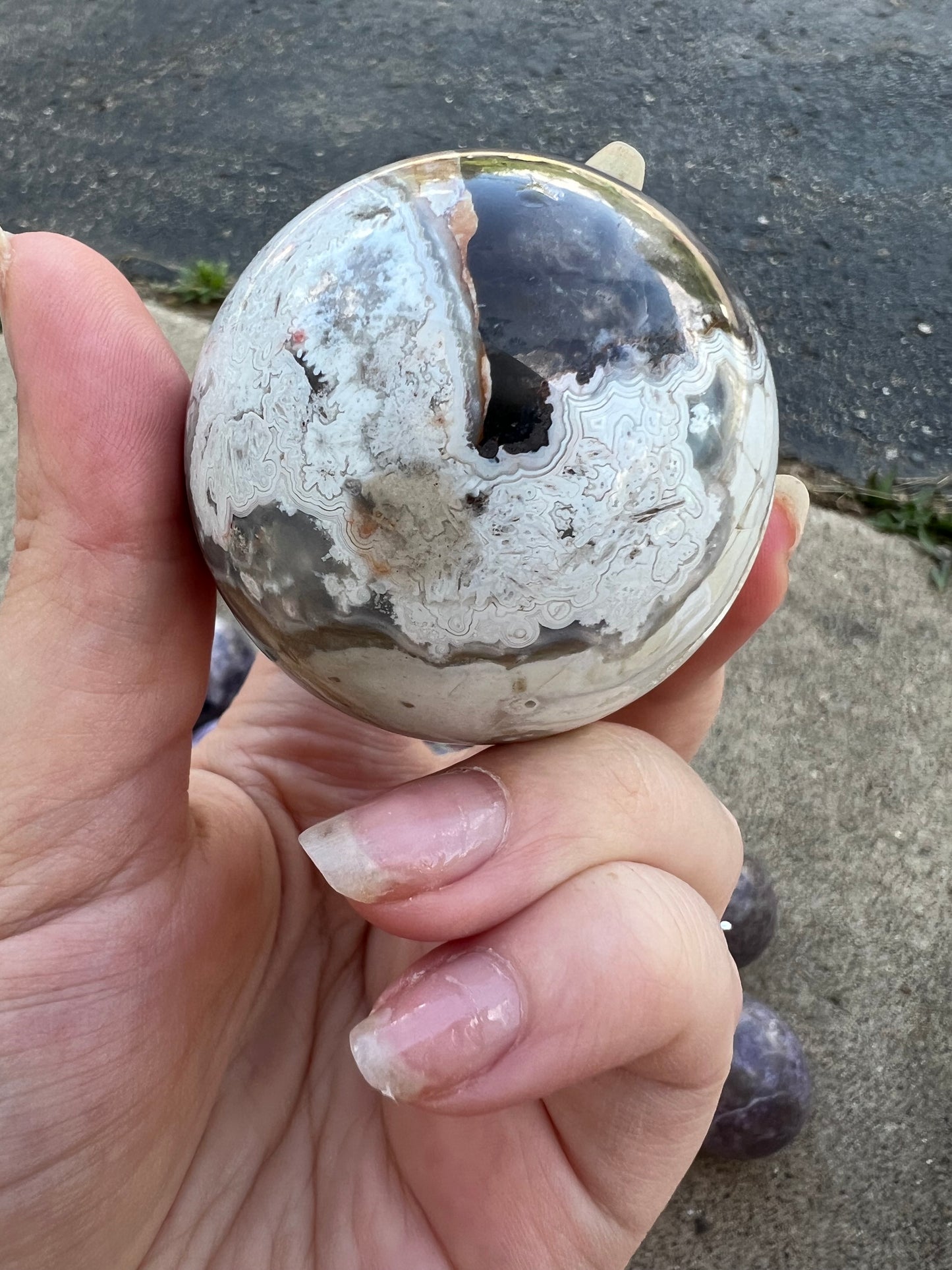 Mexican Agate Sphere