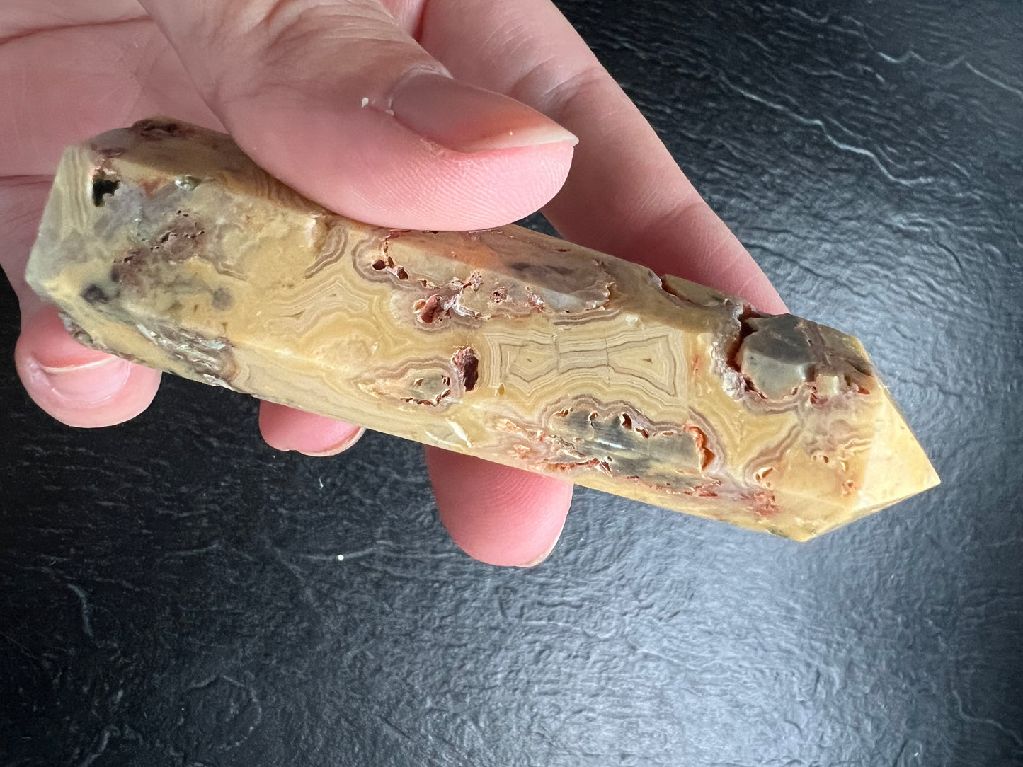Crazy Lace Agate Point