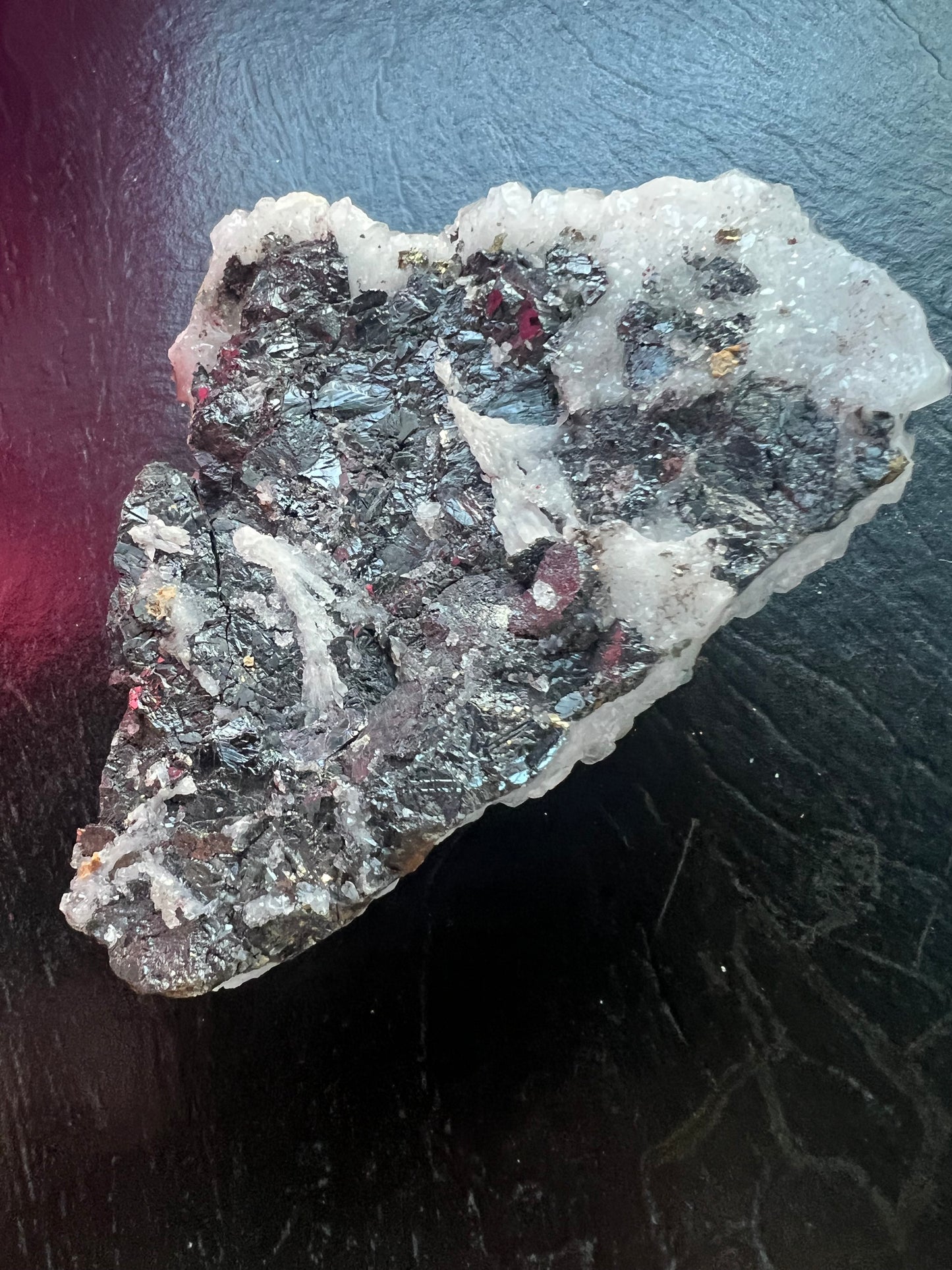 Apophyllite, Galena & Pyrite Specimen