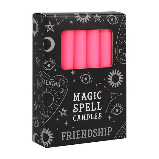 ***PREORDER*** Set of 12 Pink 'Friendship' Magic Spell Candles
