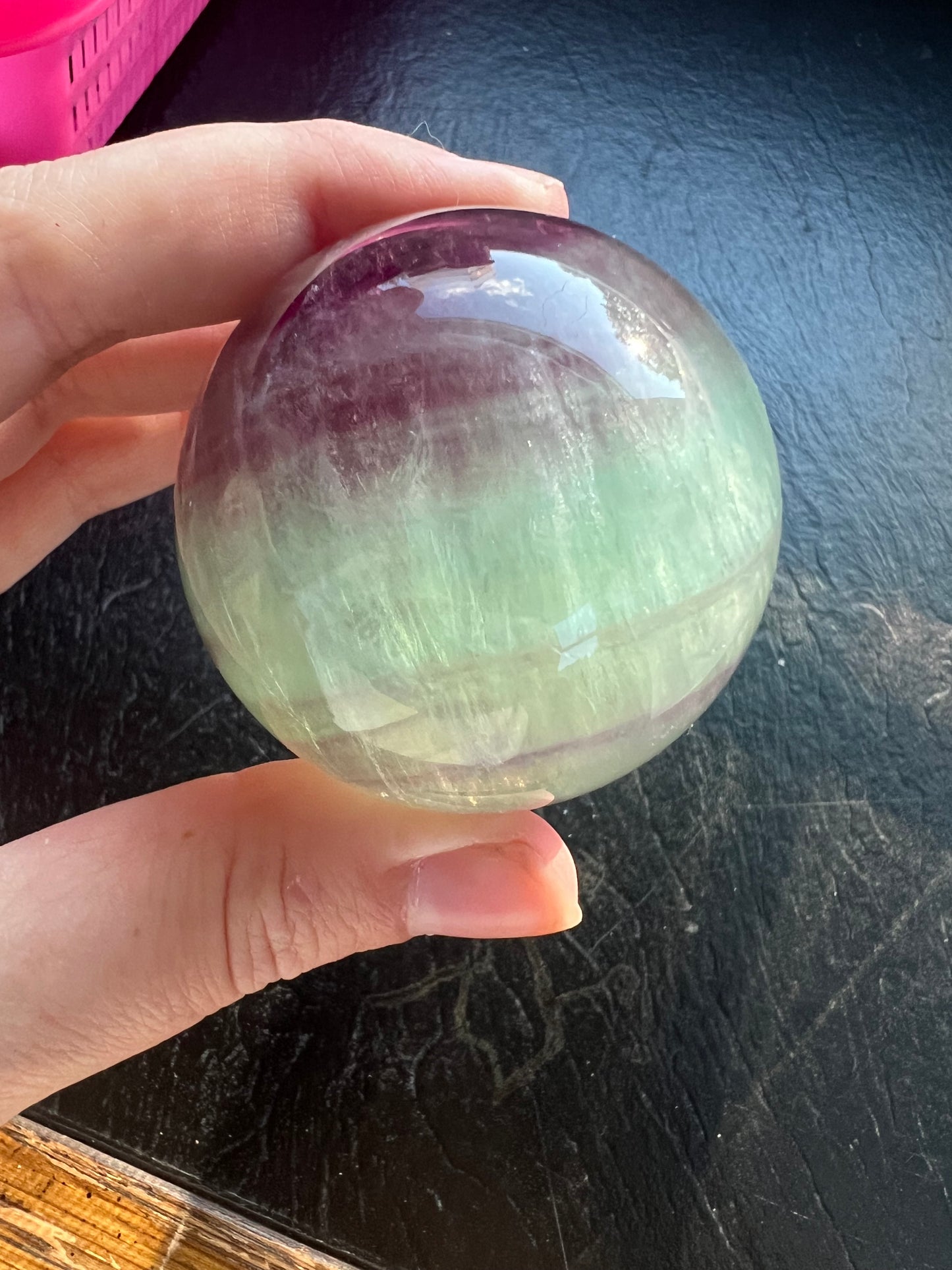 Candy Fluorite Sphere
