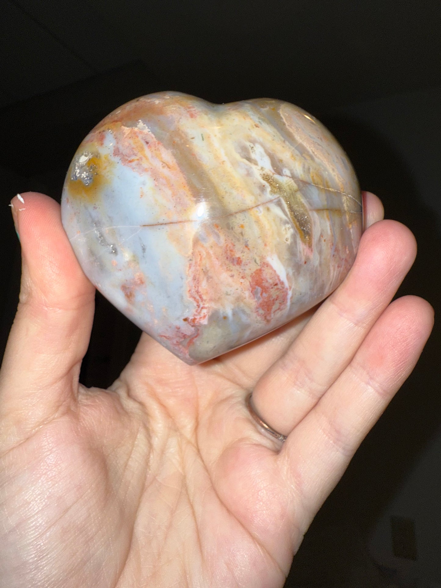 Sea Jasper Ocean Jasper Heart