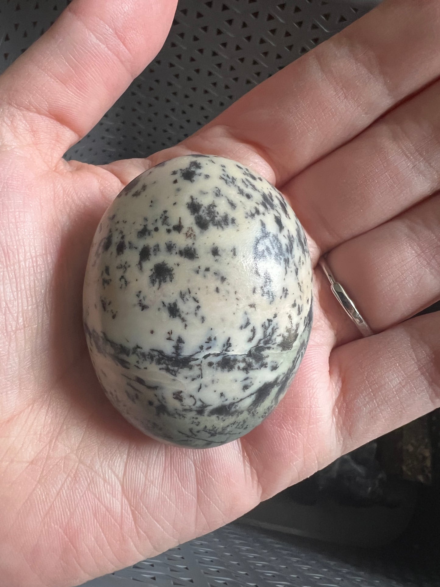 Light Dendritic Palm Stone