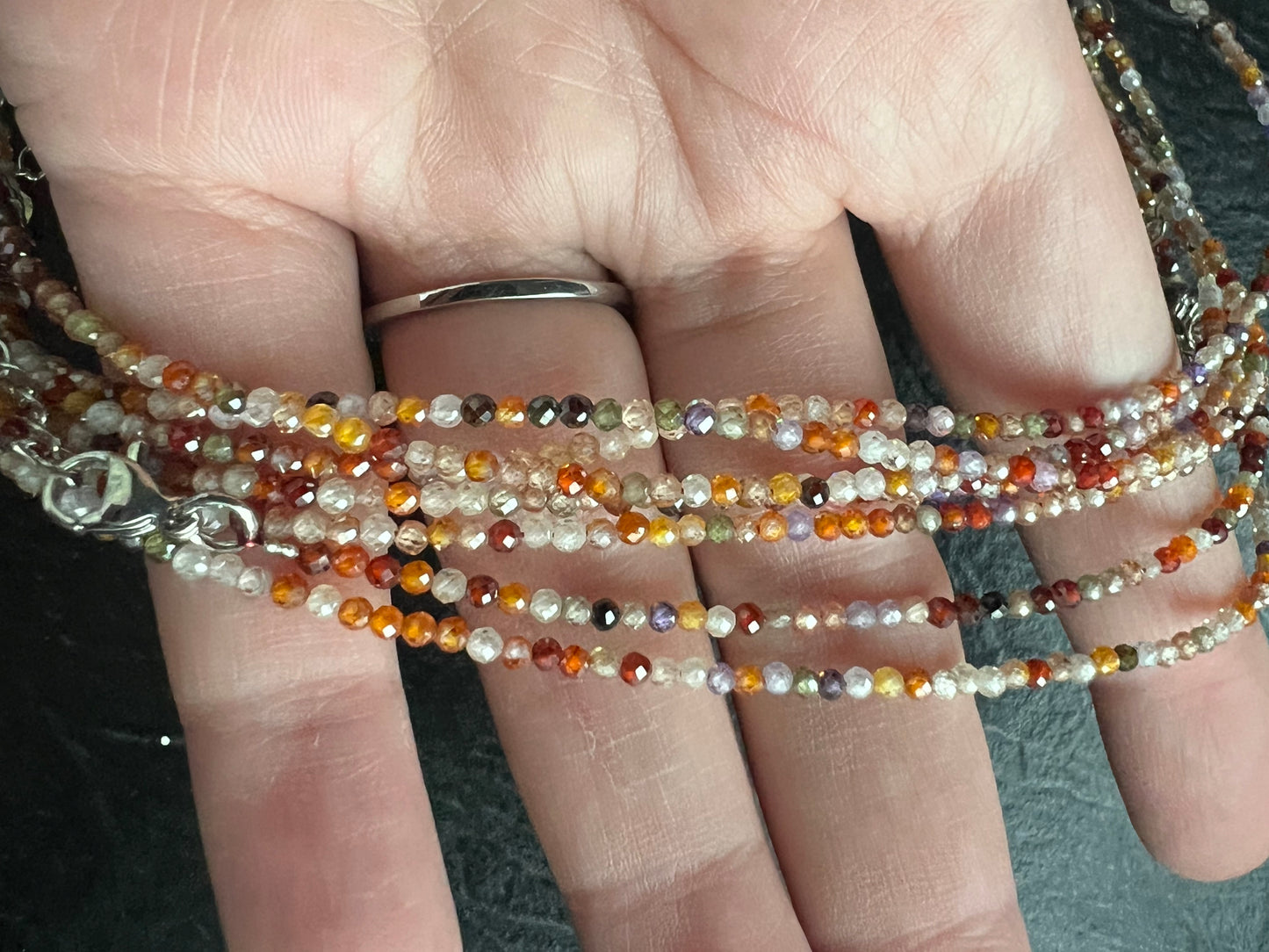 Mixed Material Necklace