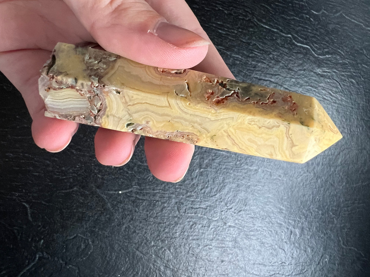 Crazy Lace Agate Point