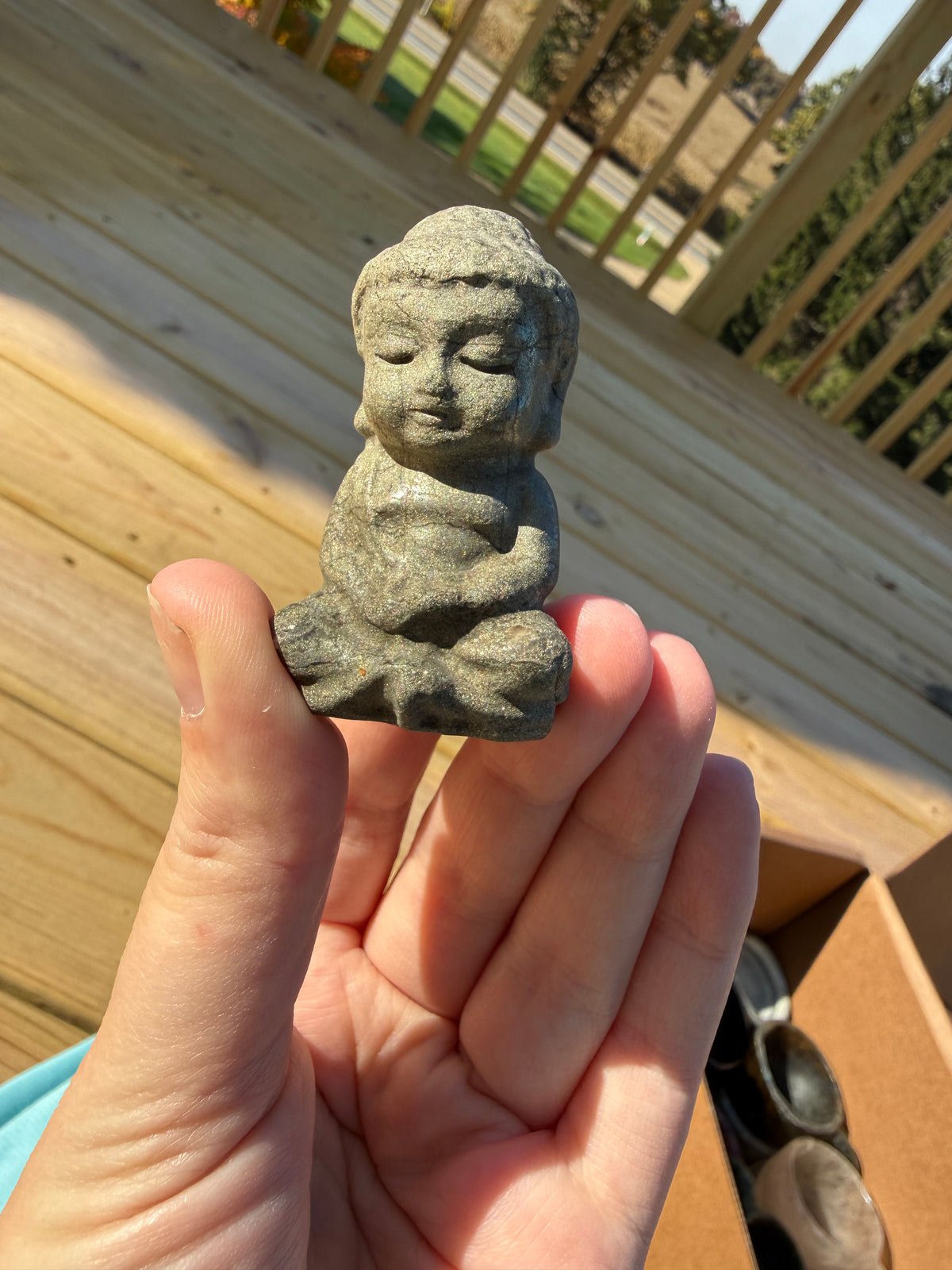 Pyrite Baby Buddha