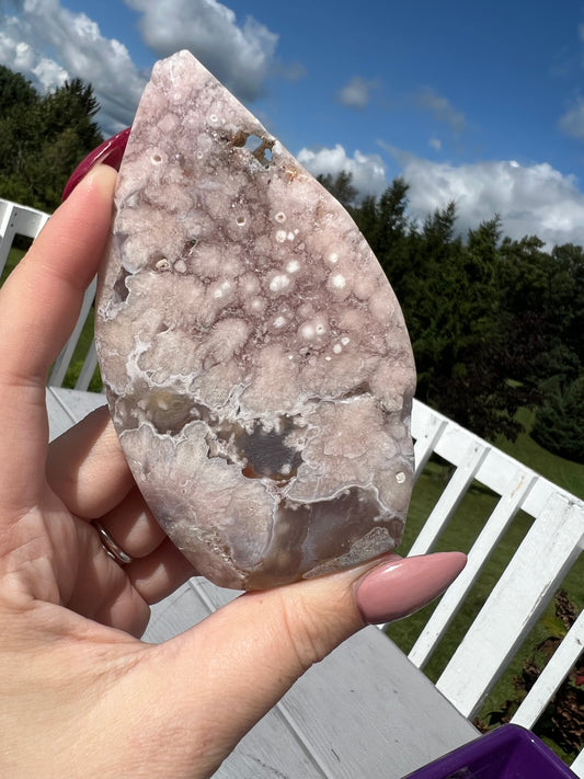 Pink Amethyst Teardrop