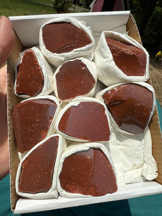 Raw Chunk of Brown/Orange Sandstone / Goldstone