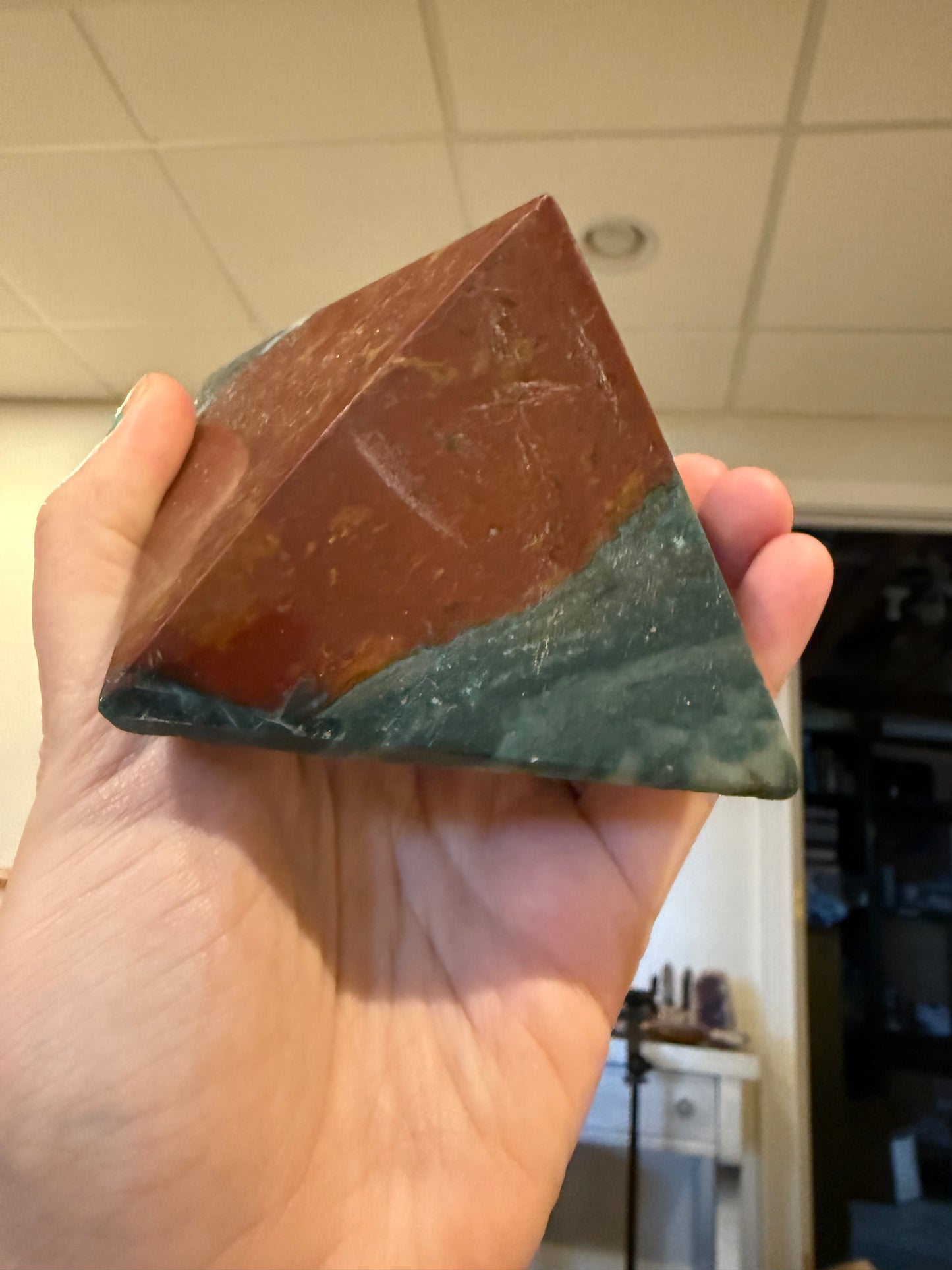 Ocean Jasper Pyramid
