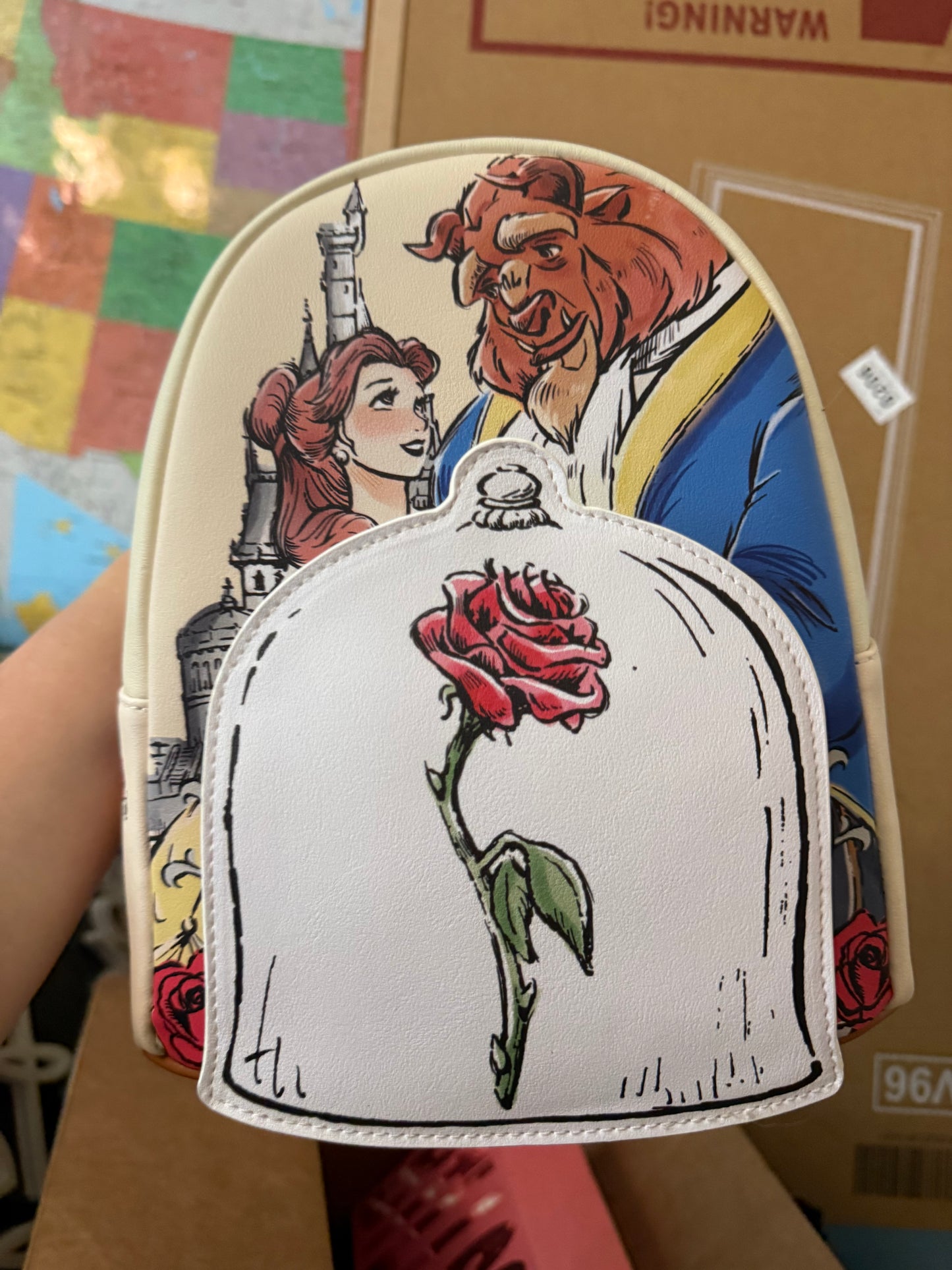 Beauty and the Beast NWT Disney Loungefly