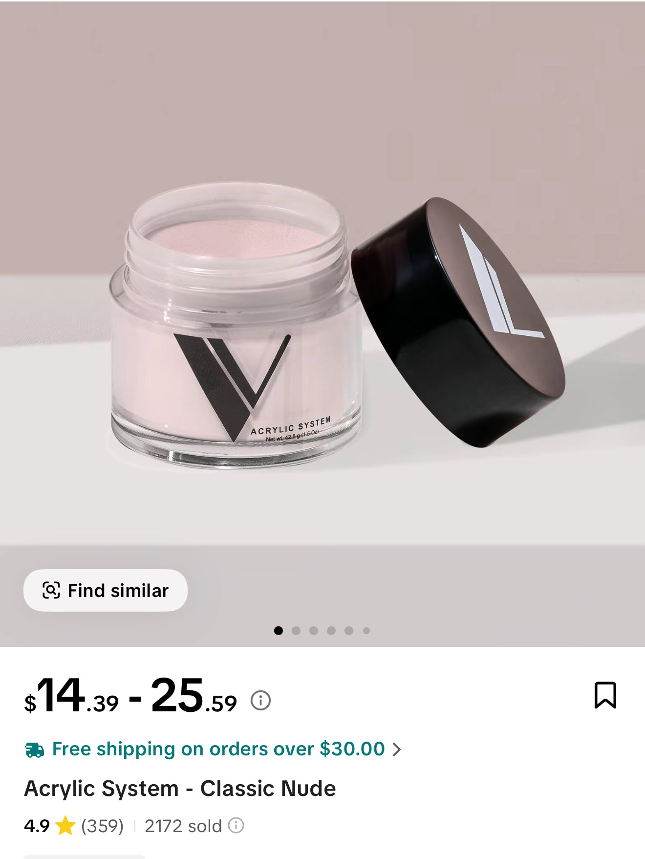Acrylic Nail Powder