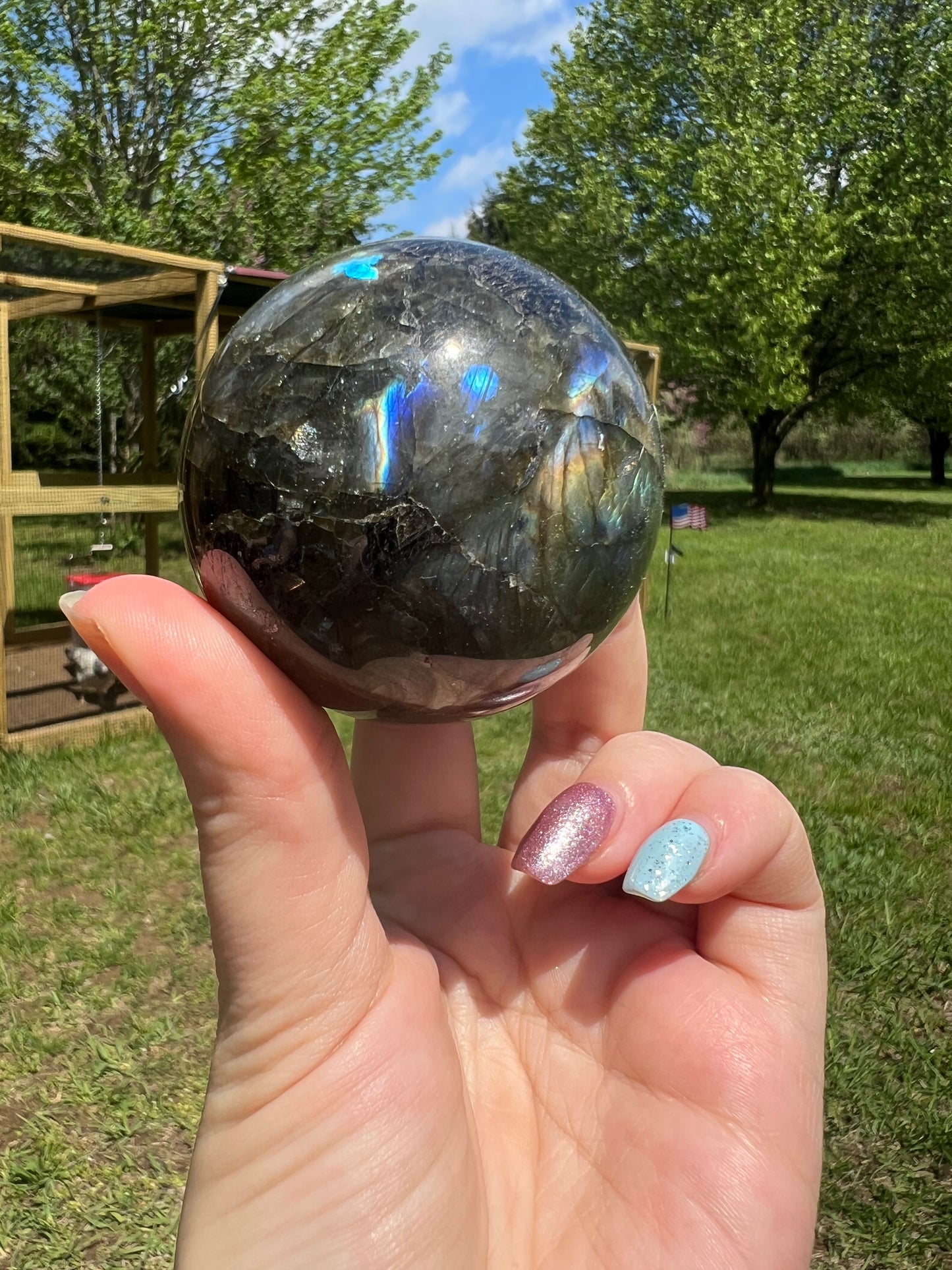 Labradorite Sphere