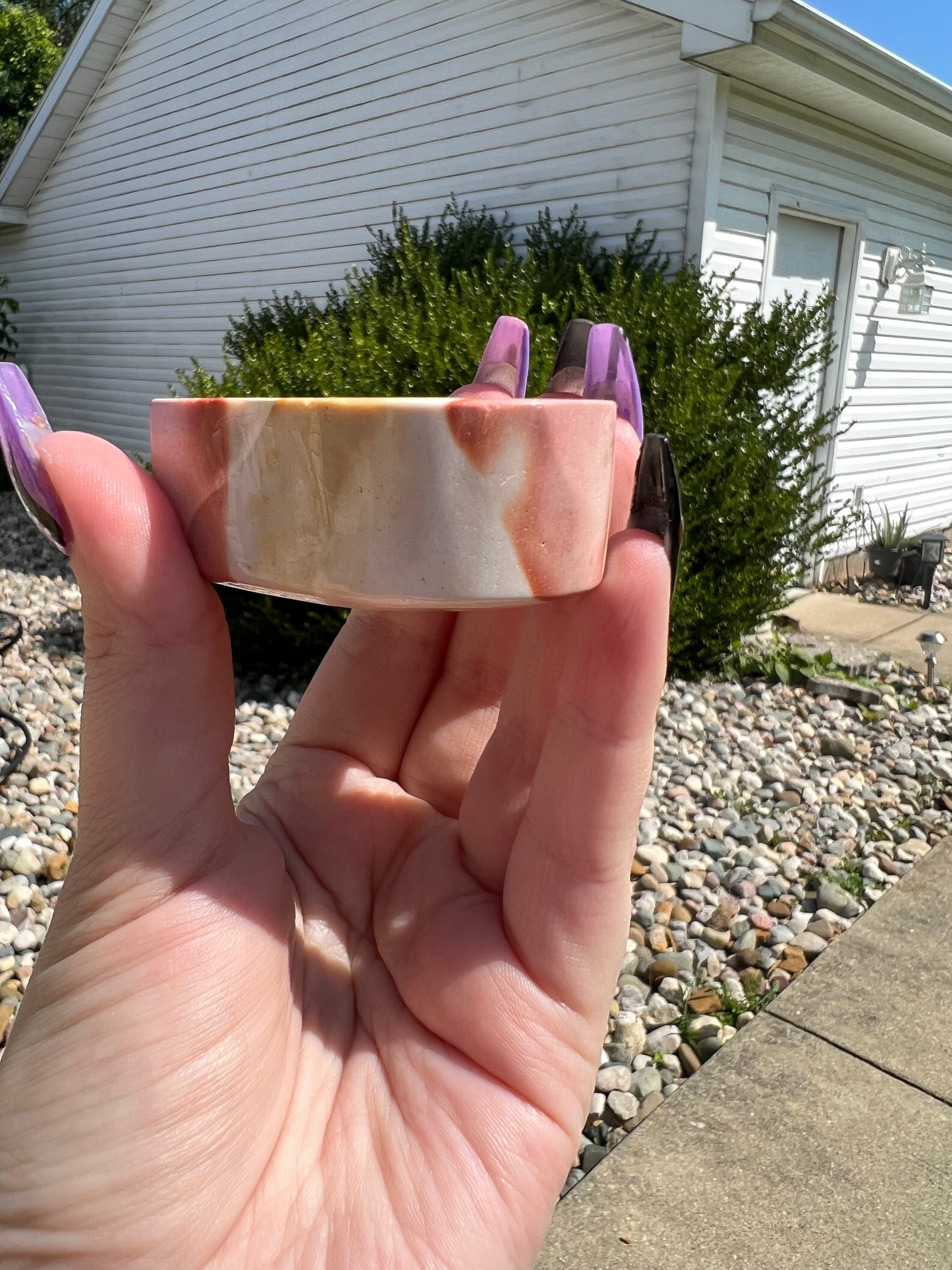Mookaite Heart Bowl