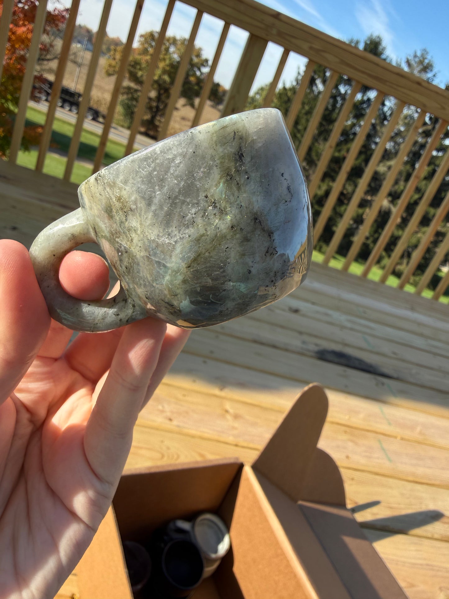 Labradorite Teacup