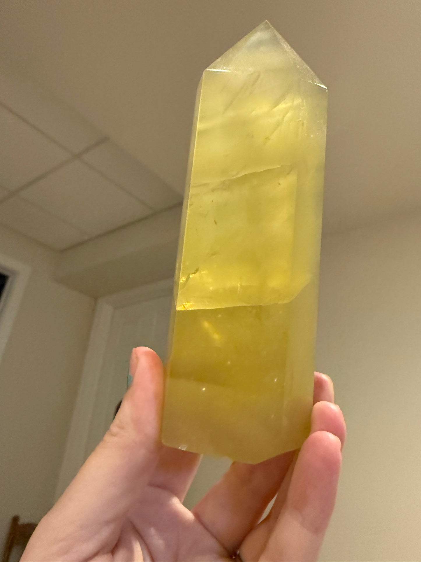 Lemon Quartz Tower