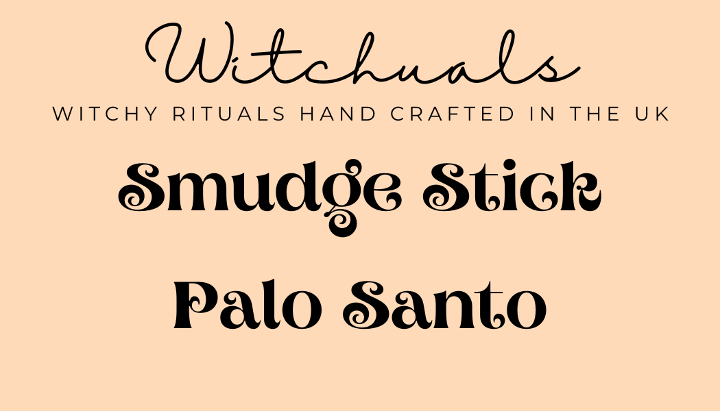 Palo Santo Smudge Stick