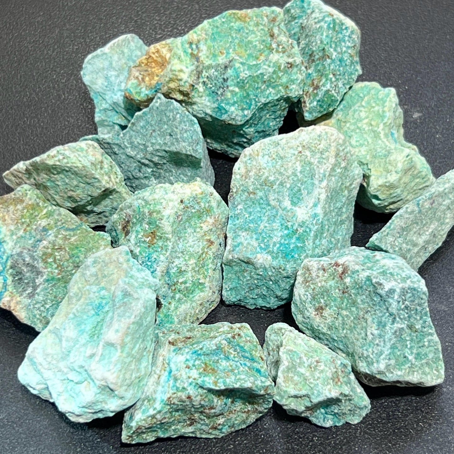 Chrysocolla Mineral Rough Raw Stones (By The Piece or Pound)