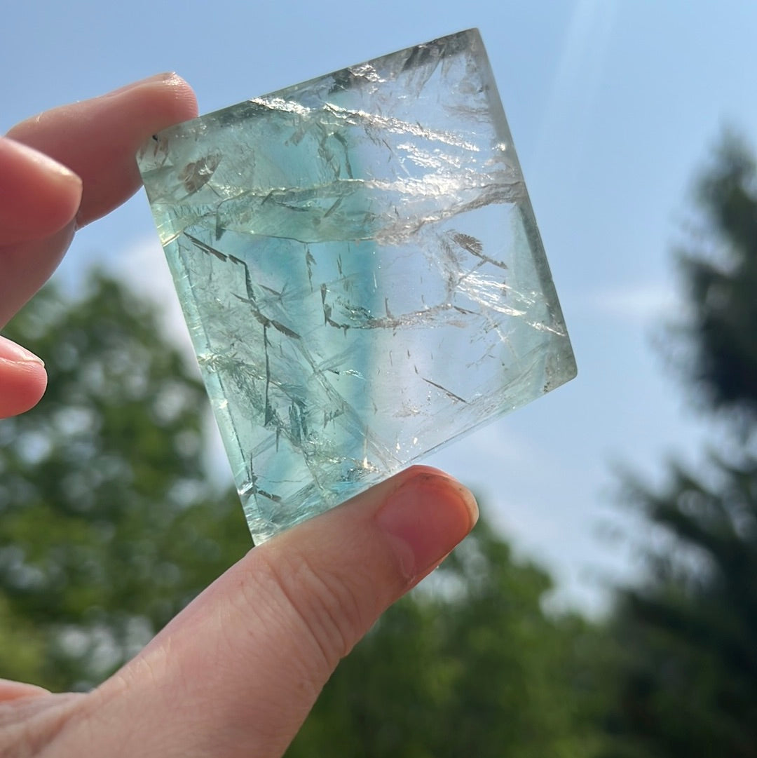 Green Fluorite Freeform