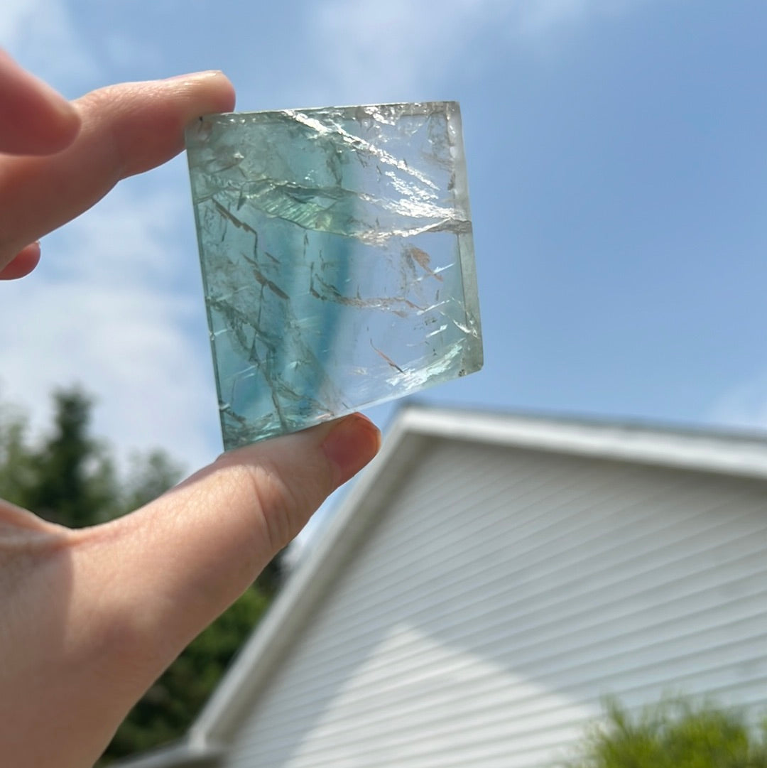 Green Fluorite Freeform