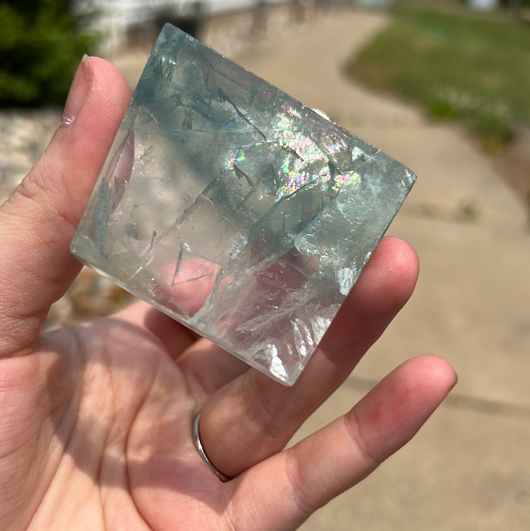 Green Fluorite Freeform