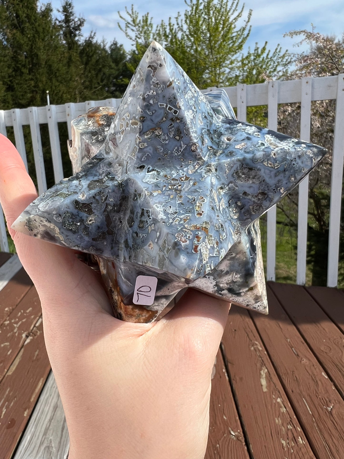 Huge Cosmic Ocean Jasper OJ Star