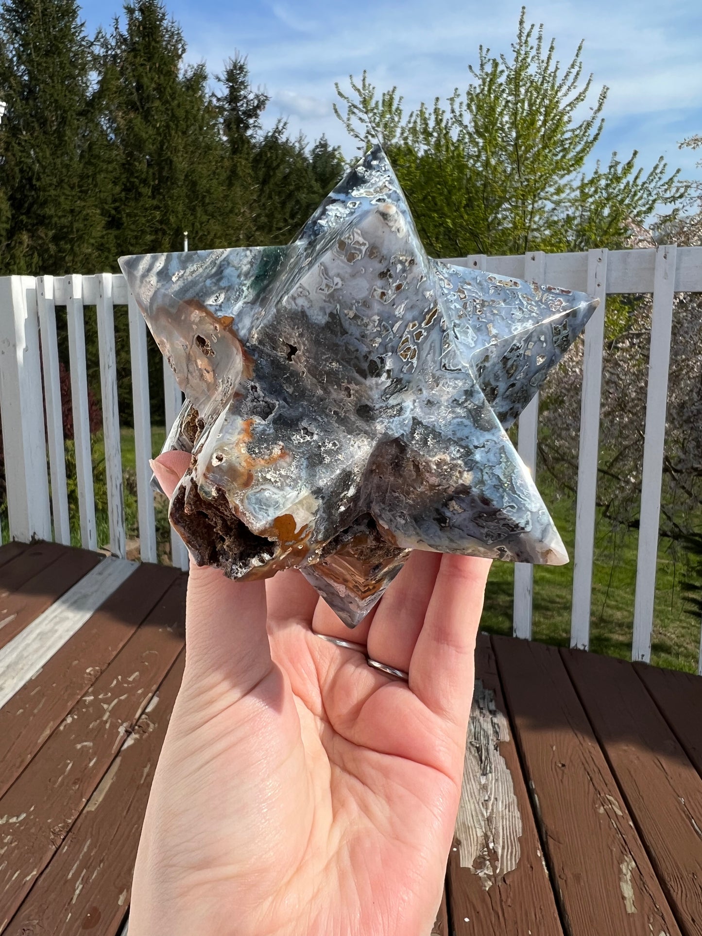 Huge Cosmic Ocean Jasper OJ Star