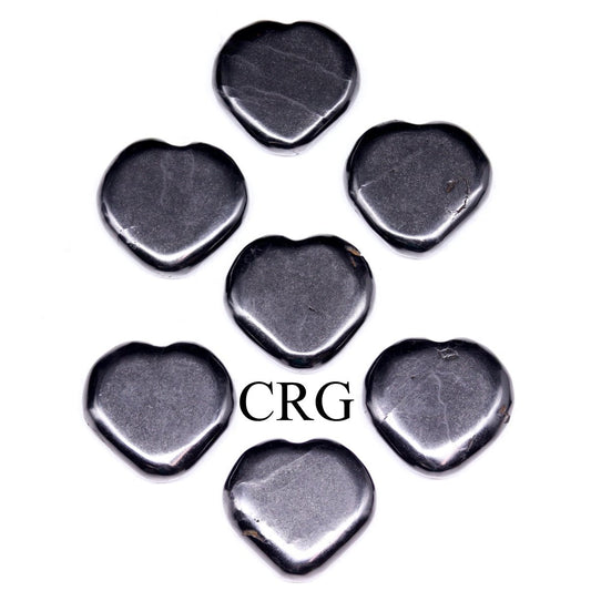 Shungite Pocket Heart 1.5 to 2 Inches (1 Piece)