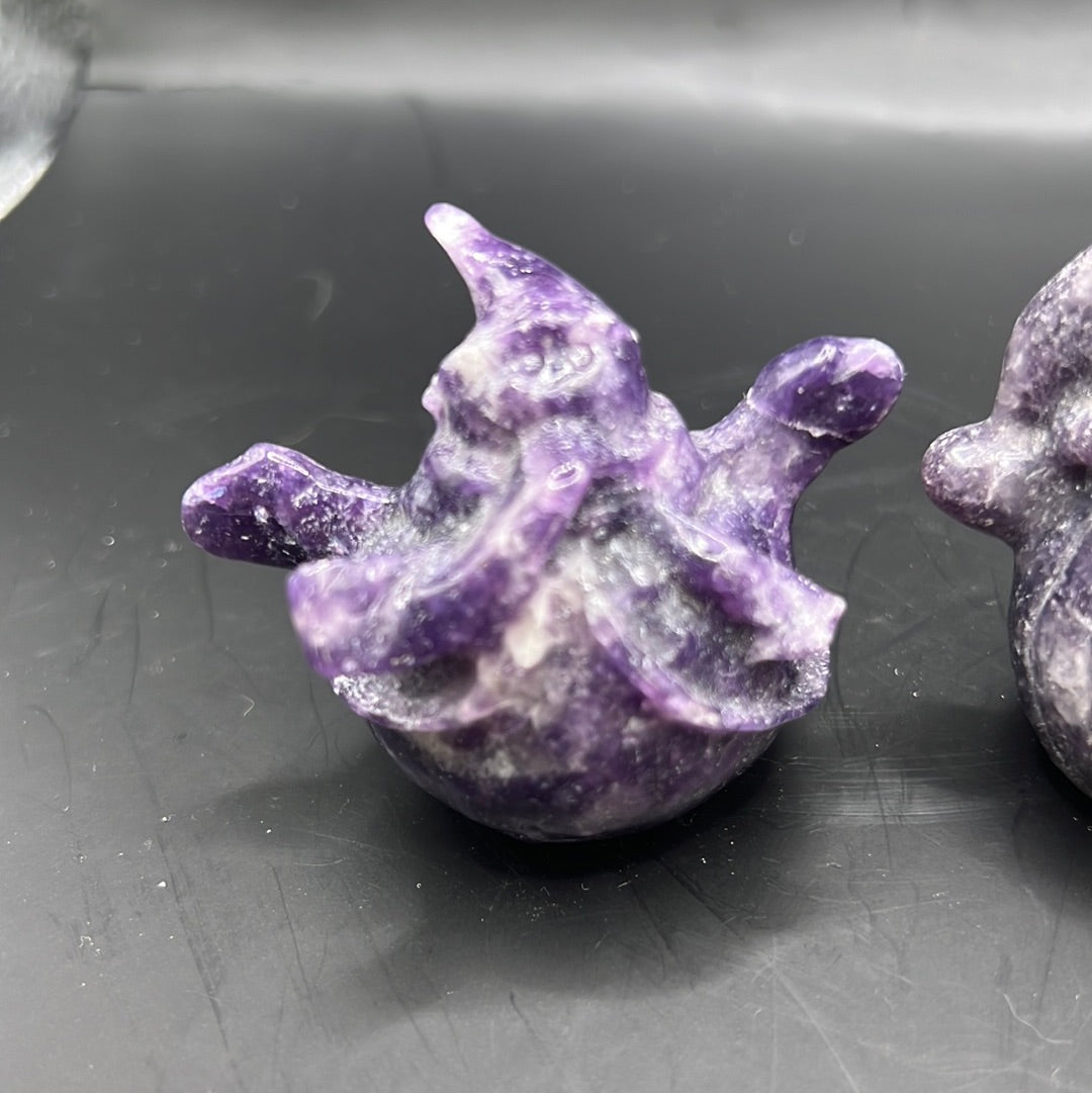 Lepidolite Snowman