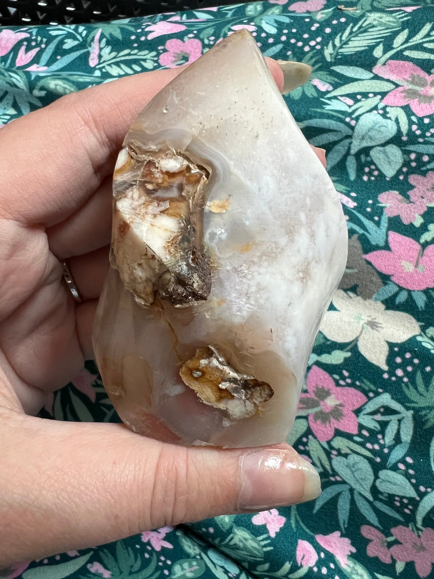 Flower Agate Flame