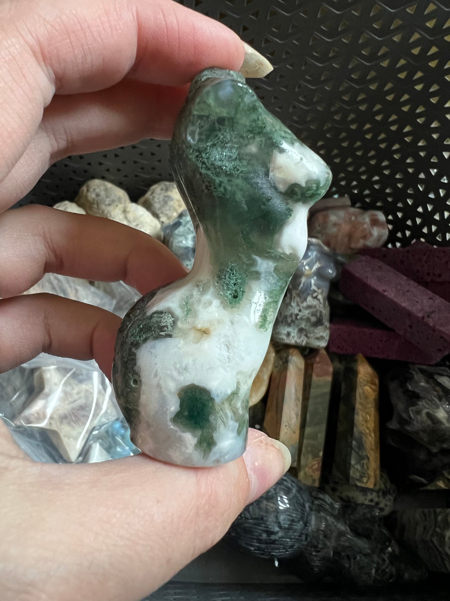 Moss Agate Lady Body