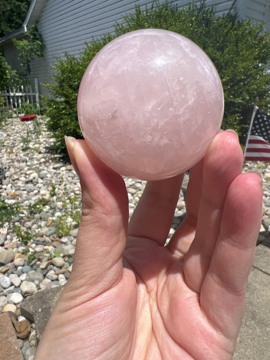 Rose Quartz Sphere