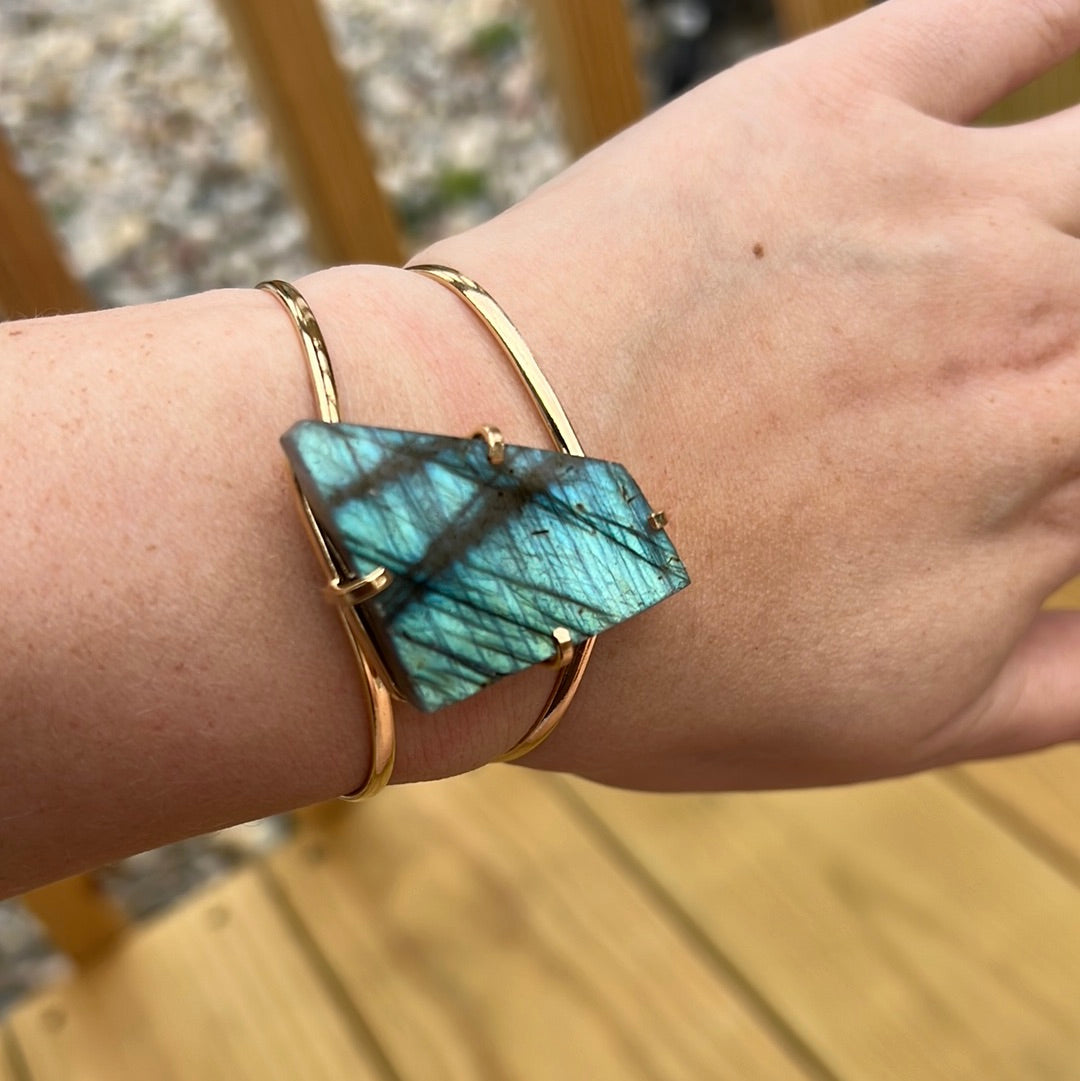 Labradorite Cuff Bracelet