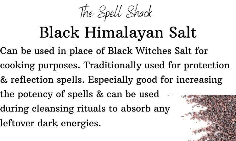 Black Himalayan Salt