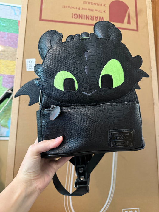 Loungefly Universal Studios Exclusive Toothless How To Train Your Dragon
