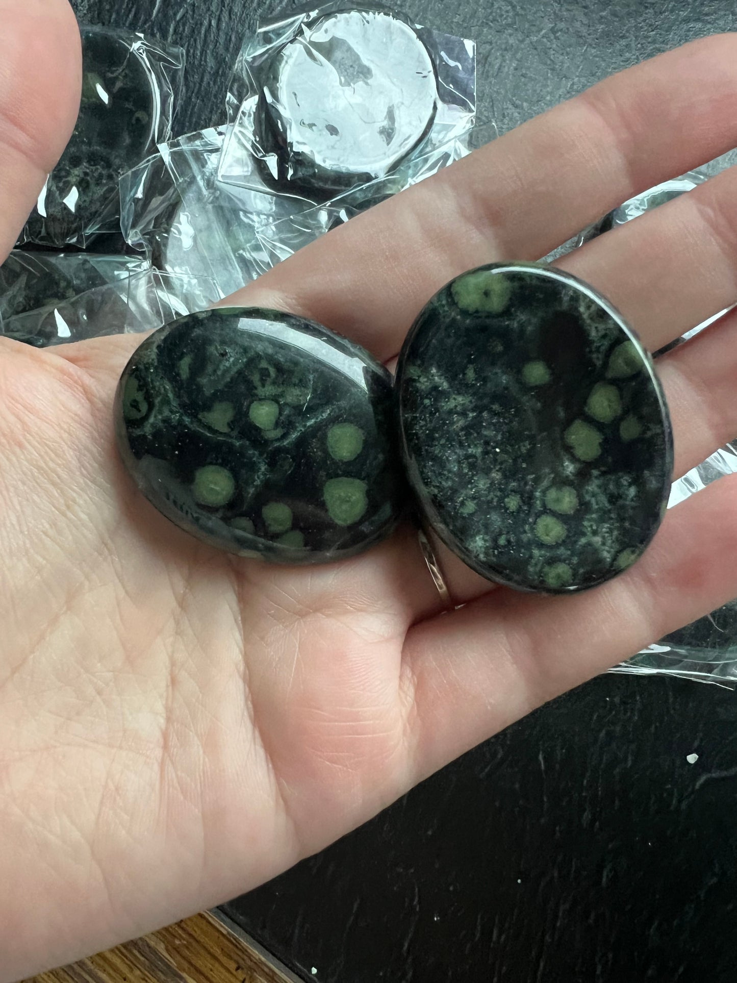 Kambaba Jasper Worry Stone