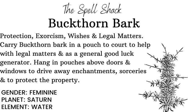 Buckthorn Bark