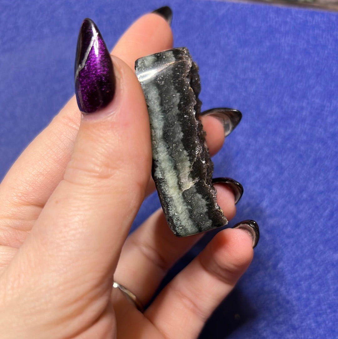 Sparkling Black Amethyst Piece