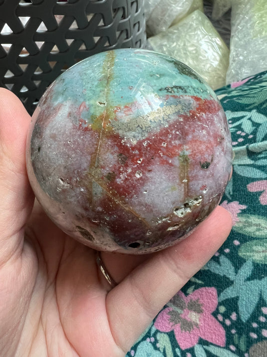 Sea Jasper / Ocean Jasper Sphere