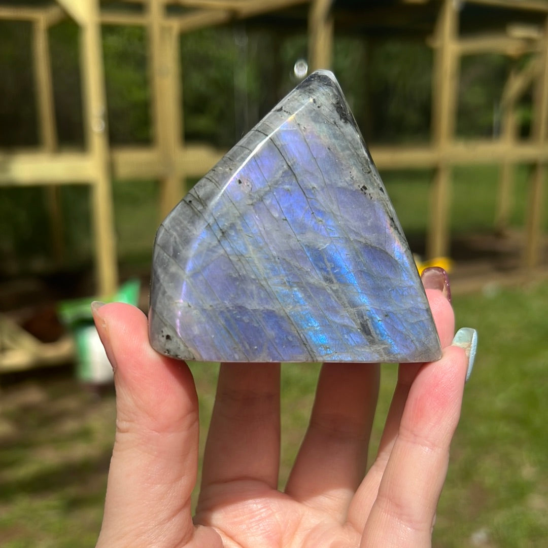 Purple Flash Labradorite Freeform