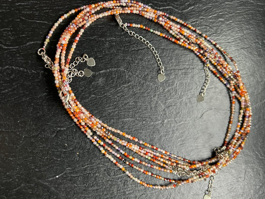 Mixed Material Necklace