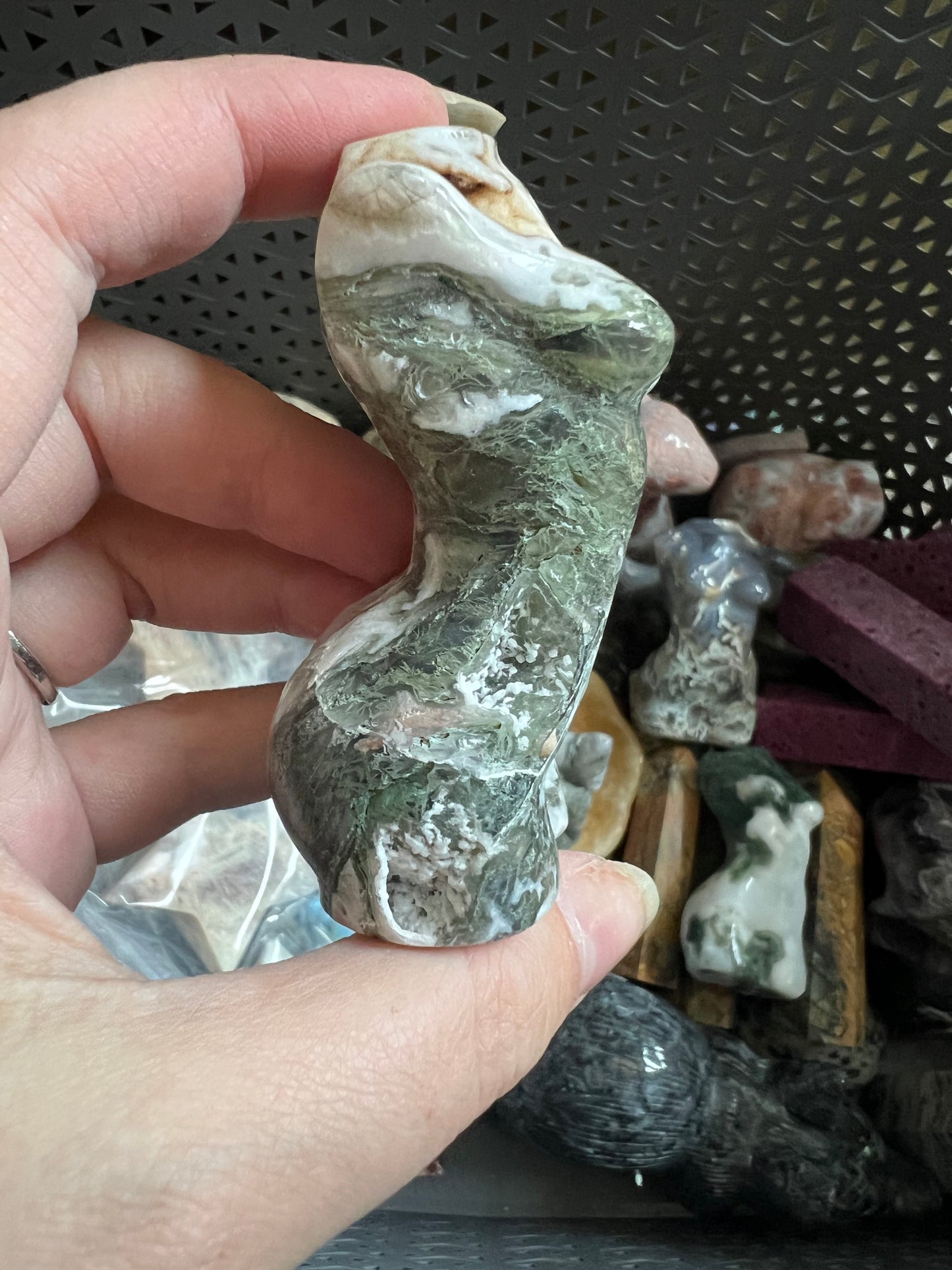 Moss Agate Lady Body