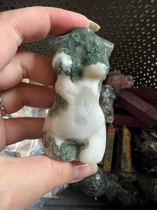 Moss Agate Lady Body