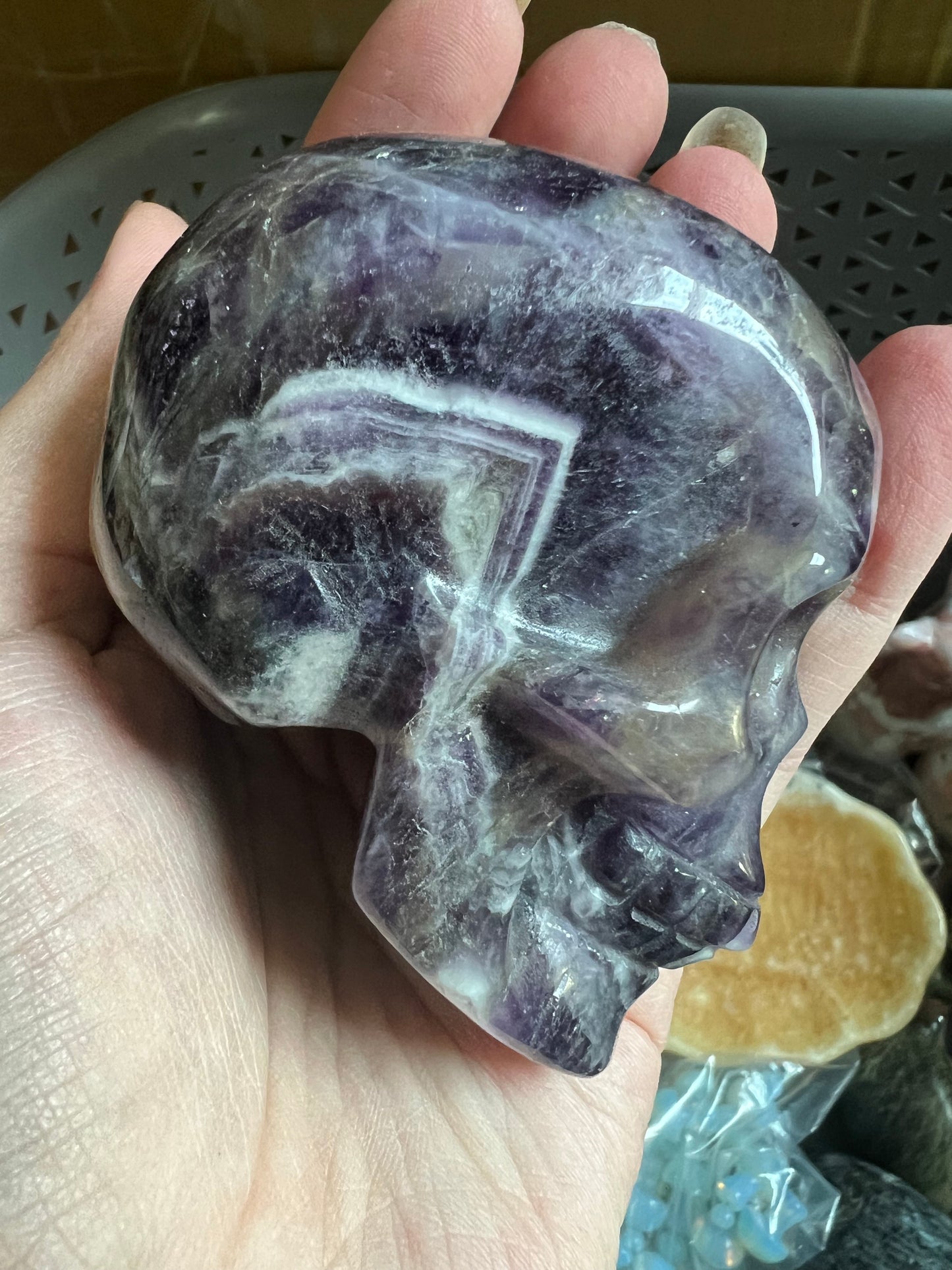 Dream Amethyst Skull