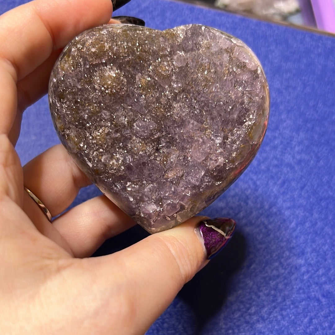 Amethyst Heart