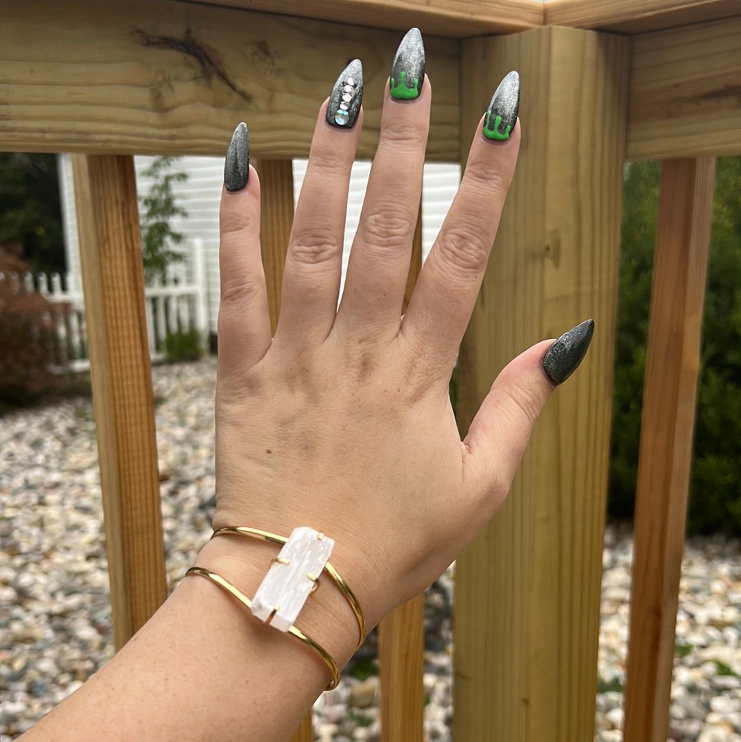 Selenite Cuff Bracelet